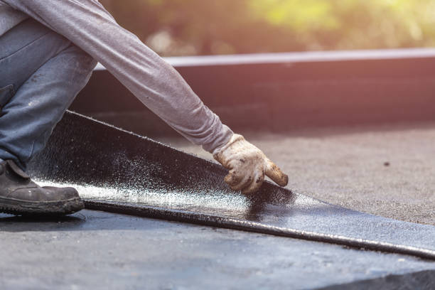 Professional Waterproofing technician working in Buffalo, NY